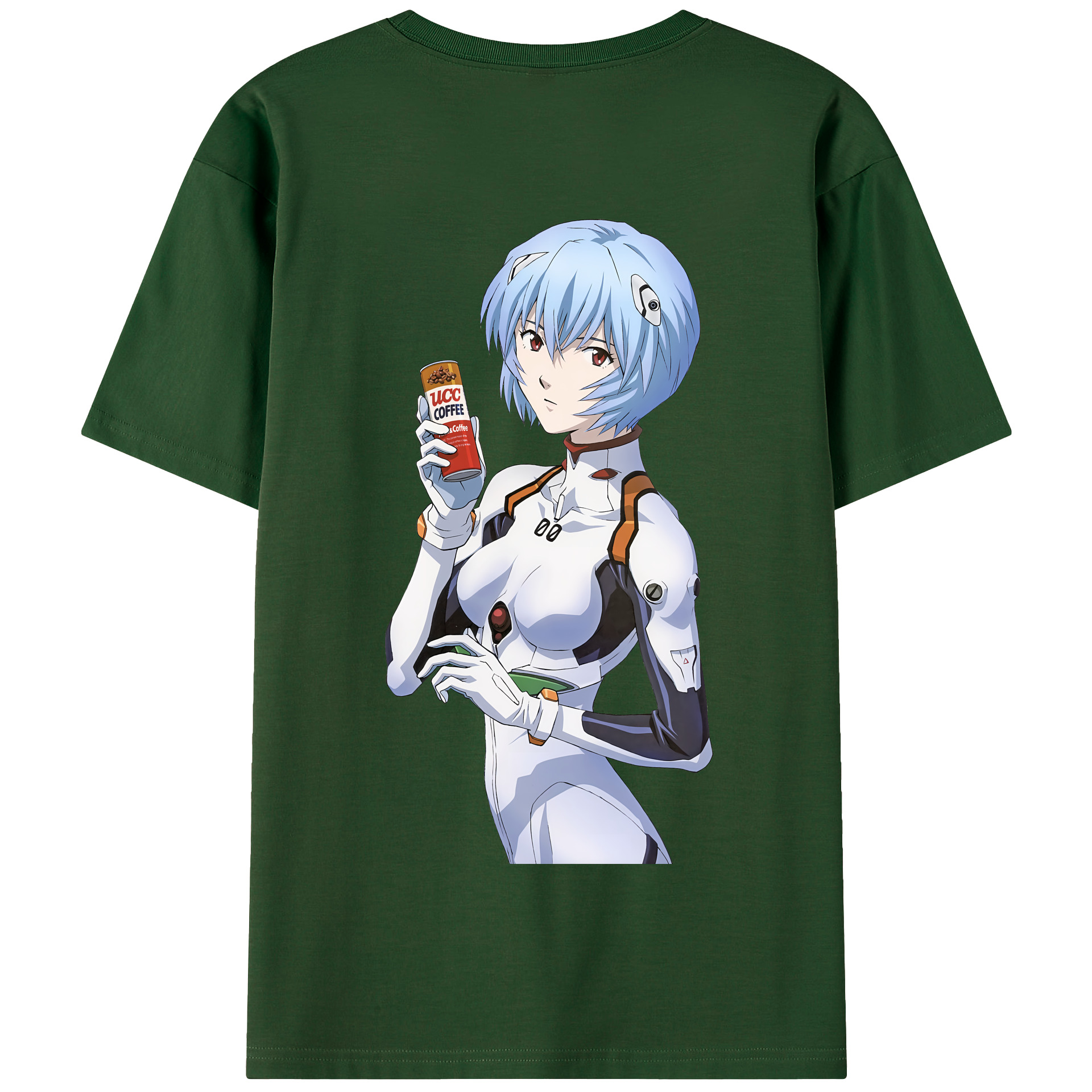 （画像用） EVA 新世紀エヴァンゲリオン 綿100％半袖Tシャツ（背面プリント）
